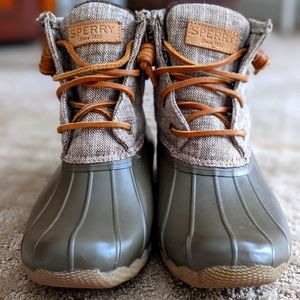 Sperry's saltwater duck boots